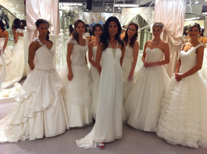 Renowned wedding dress designer Alfred Angelo is bringing every girl's